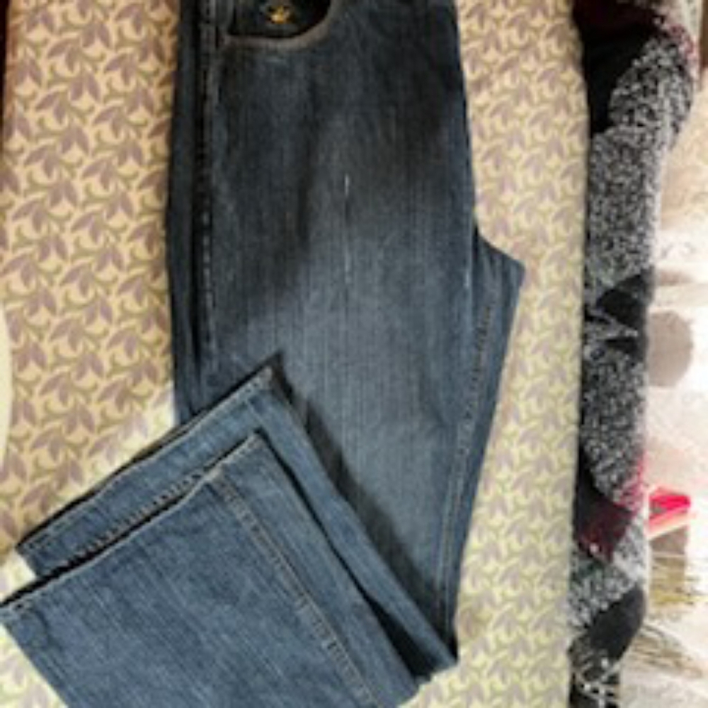 Men's Jeans - Beverly Hills Polo Club 42x34 BLUE